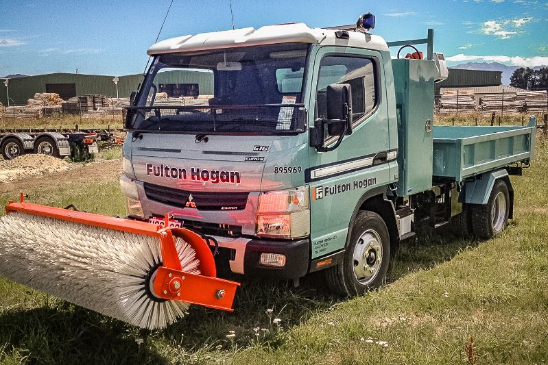 Front Mounted Truck Road Broom Kit - Neilo Equipment