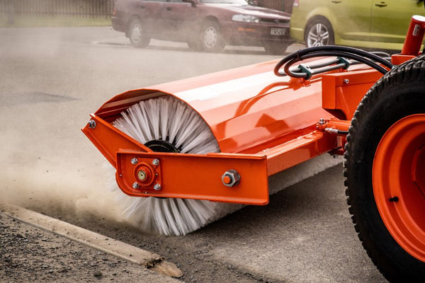 Optional 1.75m Broom Combo for B3150 Graders - Neilo Equipment